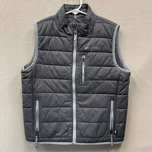 Boys Vineyard Vines puffy grey vest-7